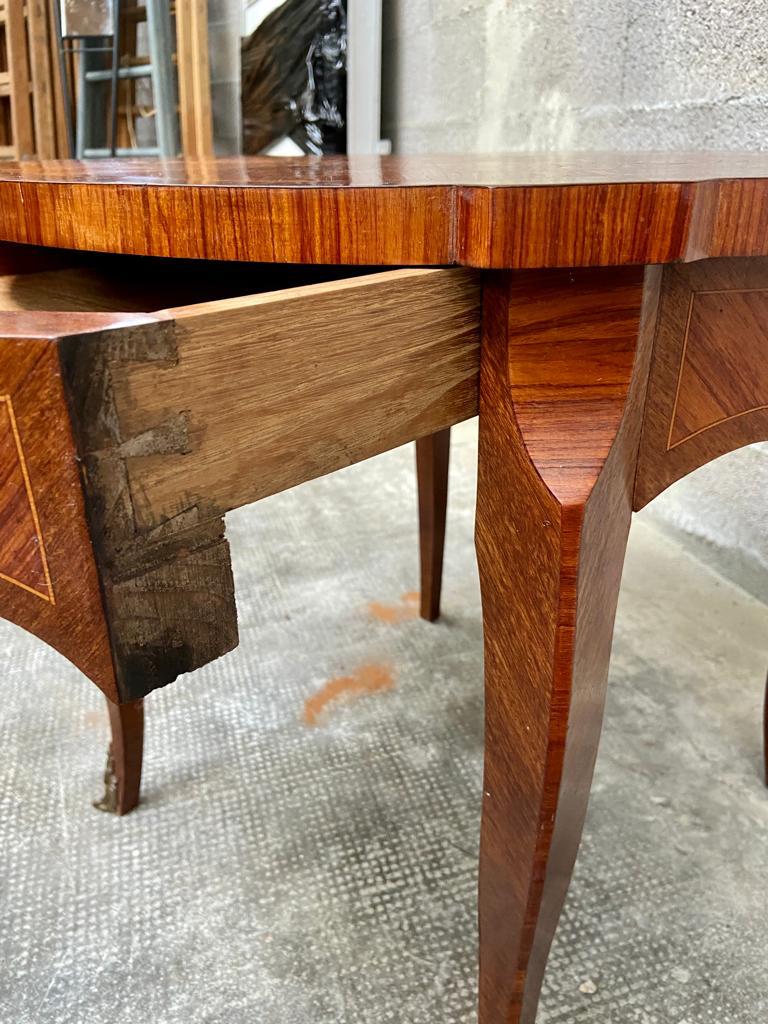 Coffee table style regence rosewood 1960