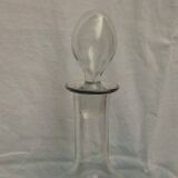 Chiseled crystal carafe stamped belgium