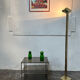 Golden metal dessert table