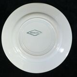 6 Digoin Badonviller Dessert Plates.... Micheline model