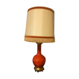 Orange opaline lamp 1920