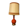 Lampe en opaline orange 1920