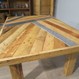 Rustic alu fir coffee table