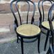 6 chaises bistrot bois courbé Style Fischel Thonet Nr  1980s