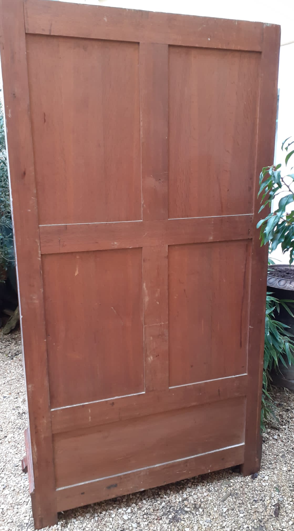 Armoire à glace en acajou