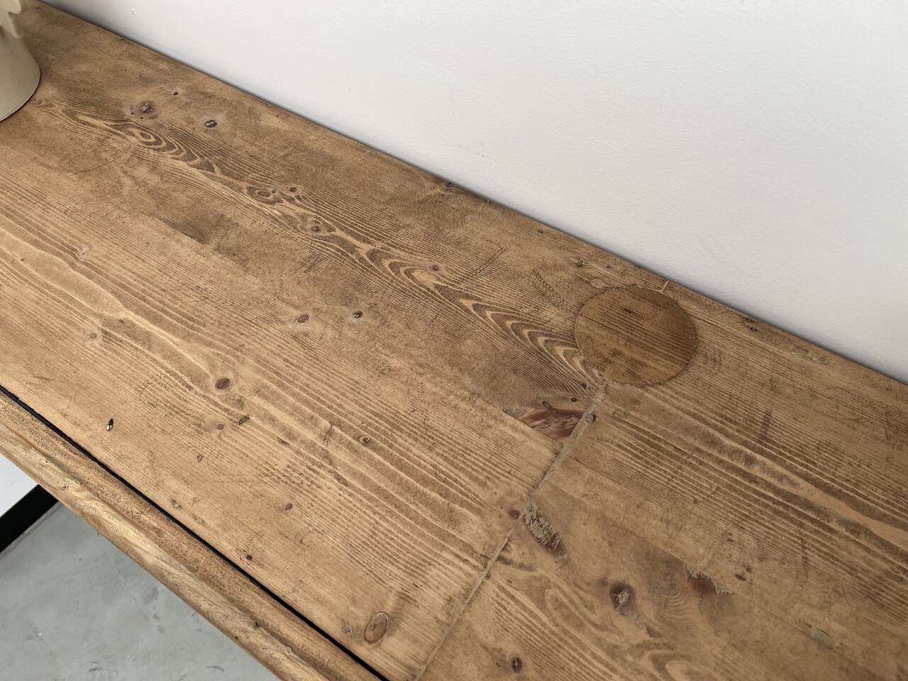 Corner sideboard, 1900s completely restored