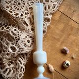 Soliflore en opaline fine soufflé Opalescent