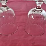 2 old glasses tulip