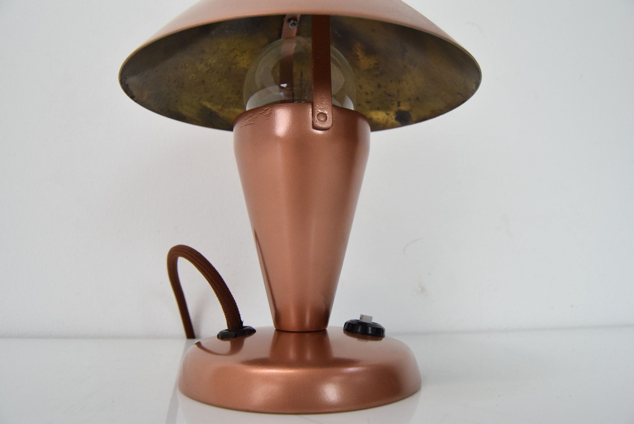 Lampe de table réglable Bauhaus, années 1930