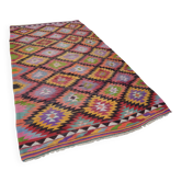 Kilim turc vintage tissé main 165x291 cm