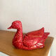 Vintage ceramic duck box