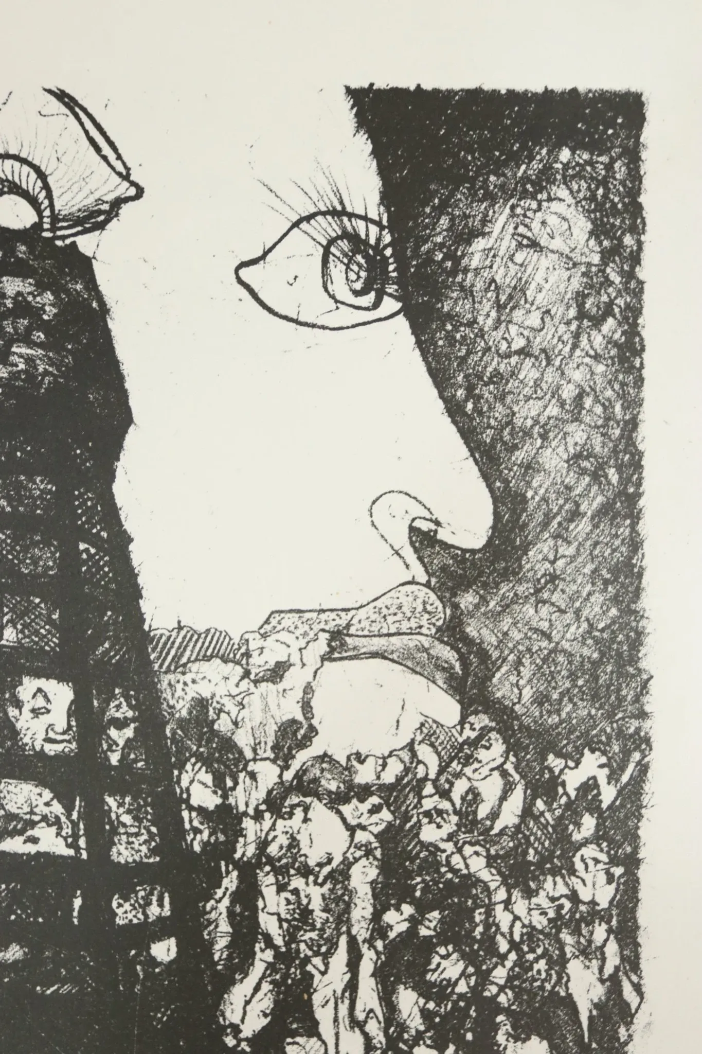 Print 'Die Gefangenen' – Maria Schneider, 1973