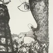 Print 'Die Gefangenen' – Maria Schneider, 1973