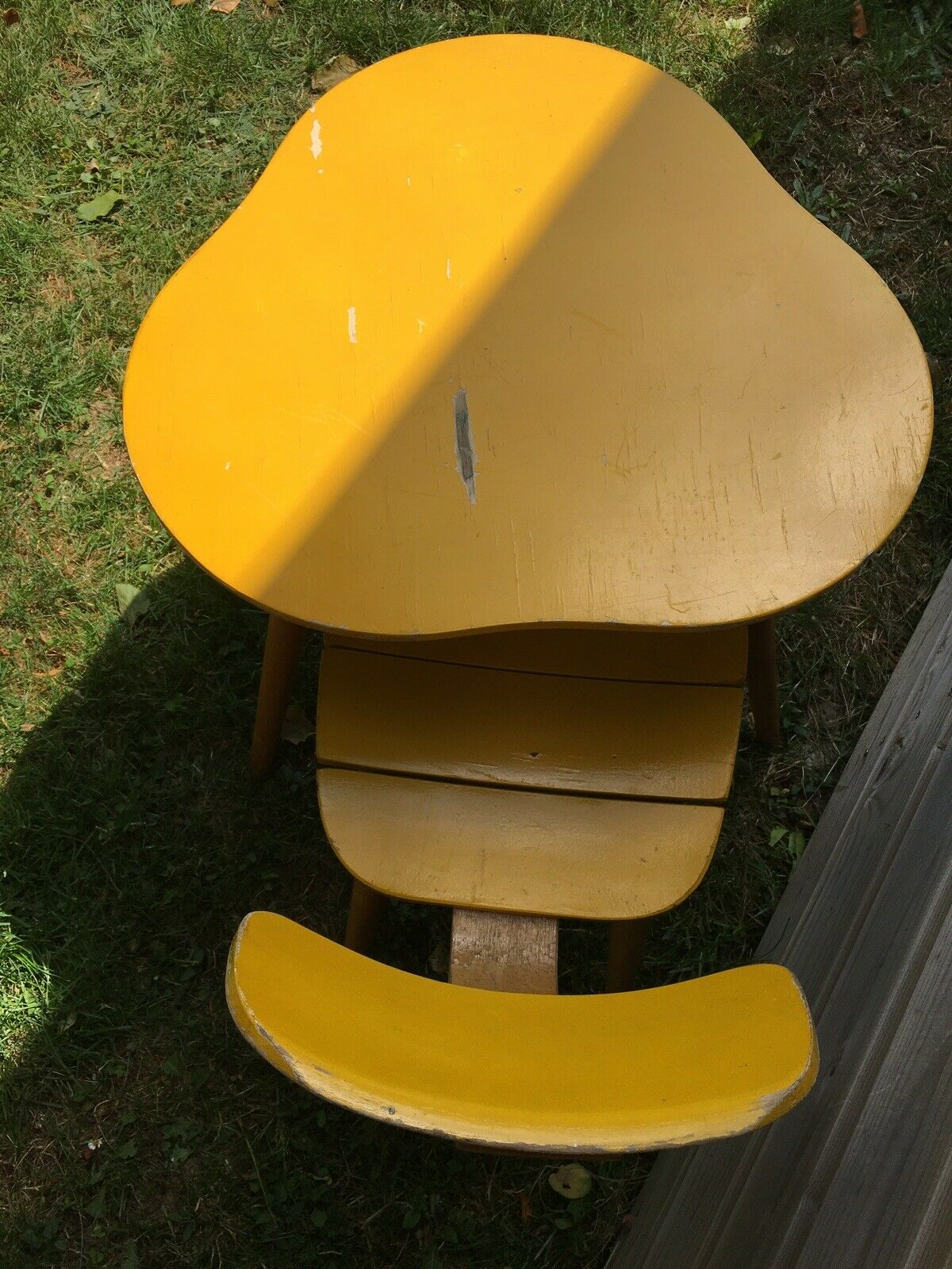 Vintage garden furniture for children
