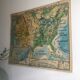 Vintage school map United States N°33 Editions Hatier by M.Peyre