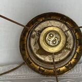 Lampe à poser bois vintage