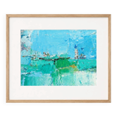Peinture abstraite originale lumineuse – dlg Nicolas de Stael