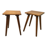Paire de tabourets