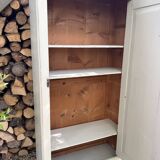 Renovated wooden wardrobe