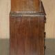 19th-century Anglo-Indian colonial hardwood library on a chest of drawers.
