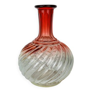 Vase en cristal de Baccarat - bambou