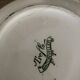 Badonvillier iron clay vegetable dish with clover decoration