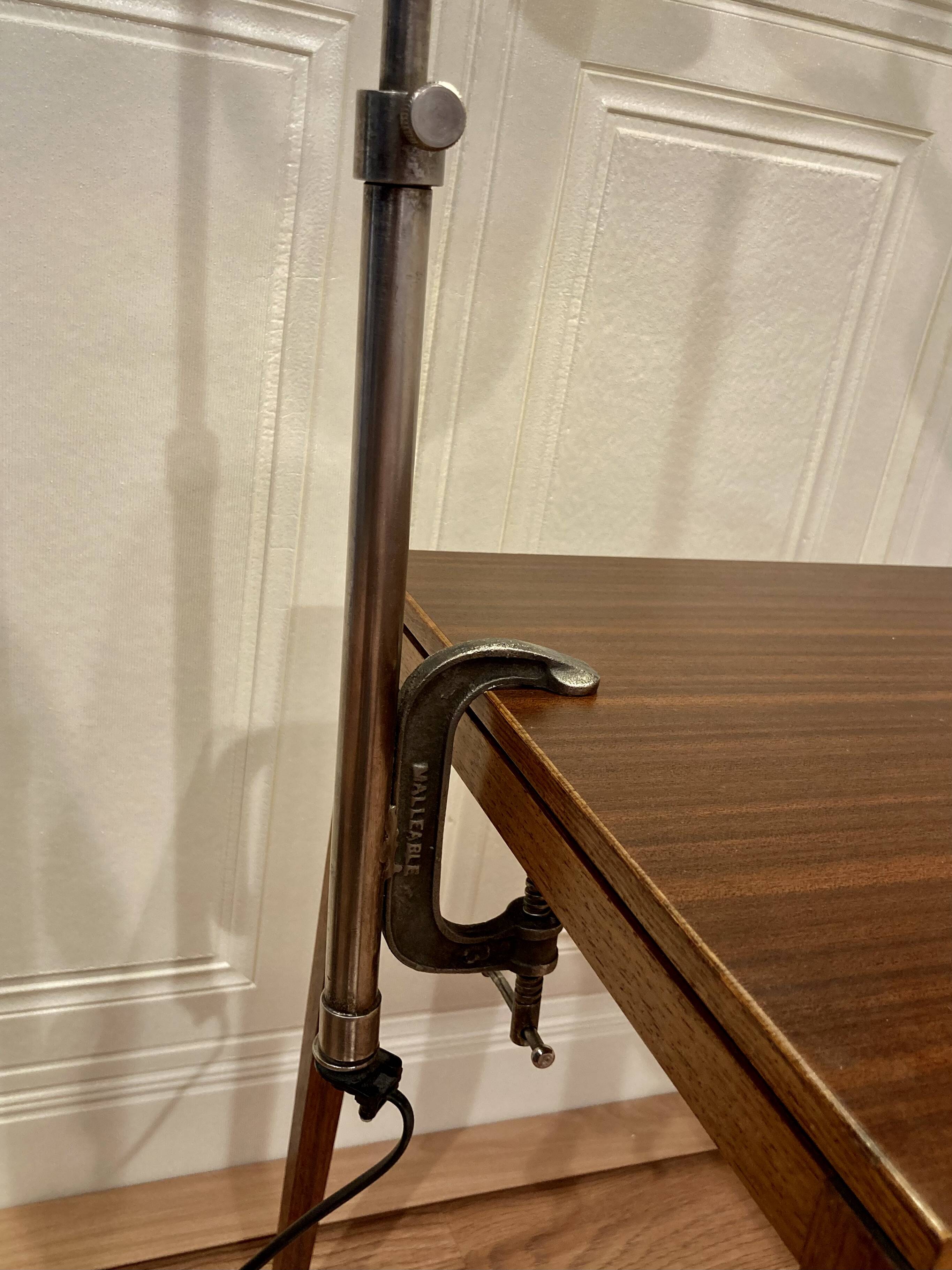 Large modular industrial lamp Design 1960.