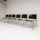 Set of 6 stacking chairs by David Rowland for HOWE, 1968