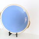 Blue ceramic dish and golden edges, Villeroy and Boch, vintage