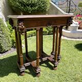Walnut table renaissance style