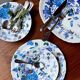 Mason's ironstone polychrome dish, "Belvedere" service - early 20th century