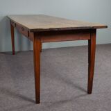 French farmhouse oak dining table circa 1880