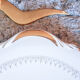 Digoin Sarreguemines "Lilitia" Large flat plate cake dish