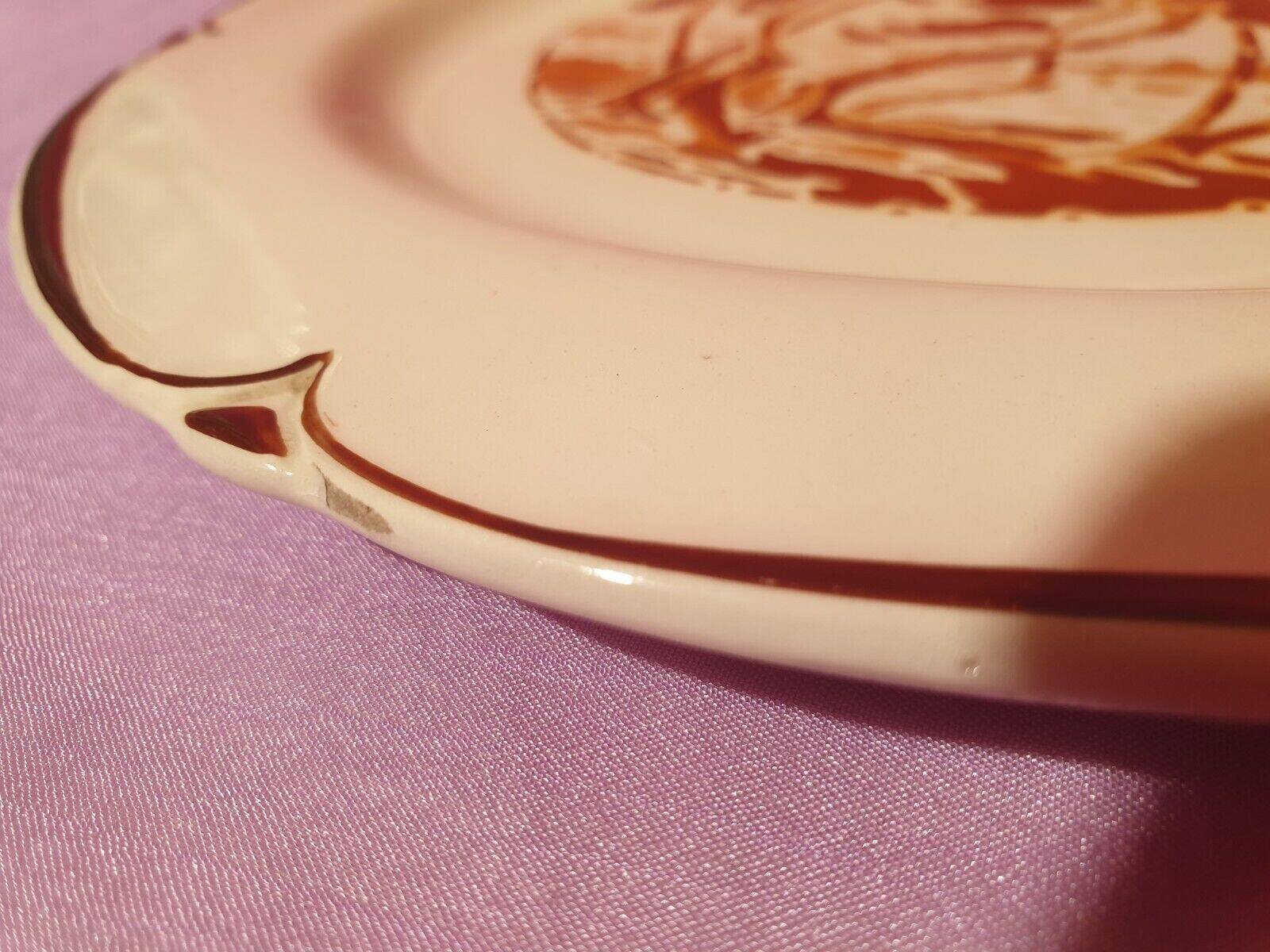 Lunéville Plate Provinces of France M Goupy Ref 3