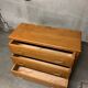 Commode Vintage En Chêne Trois Tiroirs