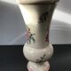 Former Vase K-G LUNEVILLE Ceramics White Decor Vintage Flowers