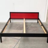 Double bed postmodern German vintage profile system by Elmar Flötotto for Flötotto.