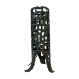Marcello Fantoni brutalism metal lamp, 1960's