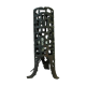 Marcello Fantoni brutalism metal lamp, 1960's