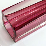 Large sommerso vase, Murano glass