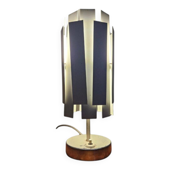 Very rare mid-century table lamp in the style of Max Sauze, France, 1970s