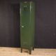 Italian green lacquered metal cabinet from the 1960s/70s