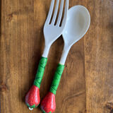 Pair of salad cutlery