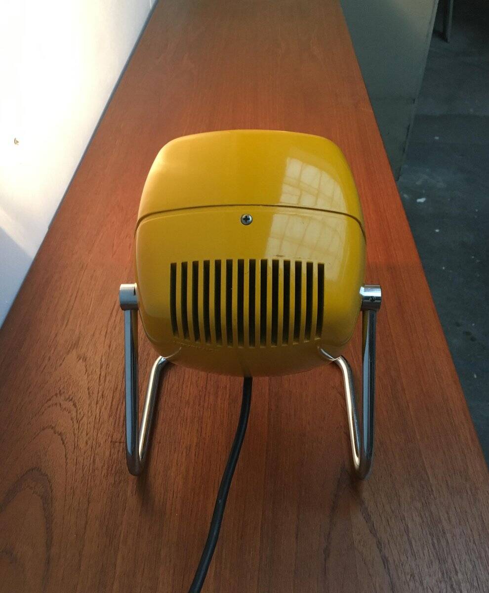 Lampe de table italienne en métal Space Age de Harveiluce, années 1970
