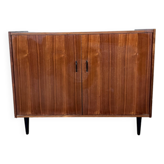 Buffet deux portes vintage en teck 1960