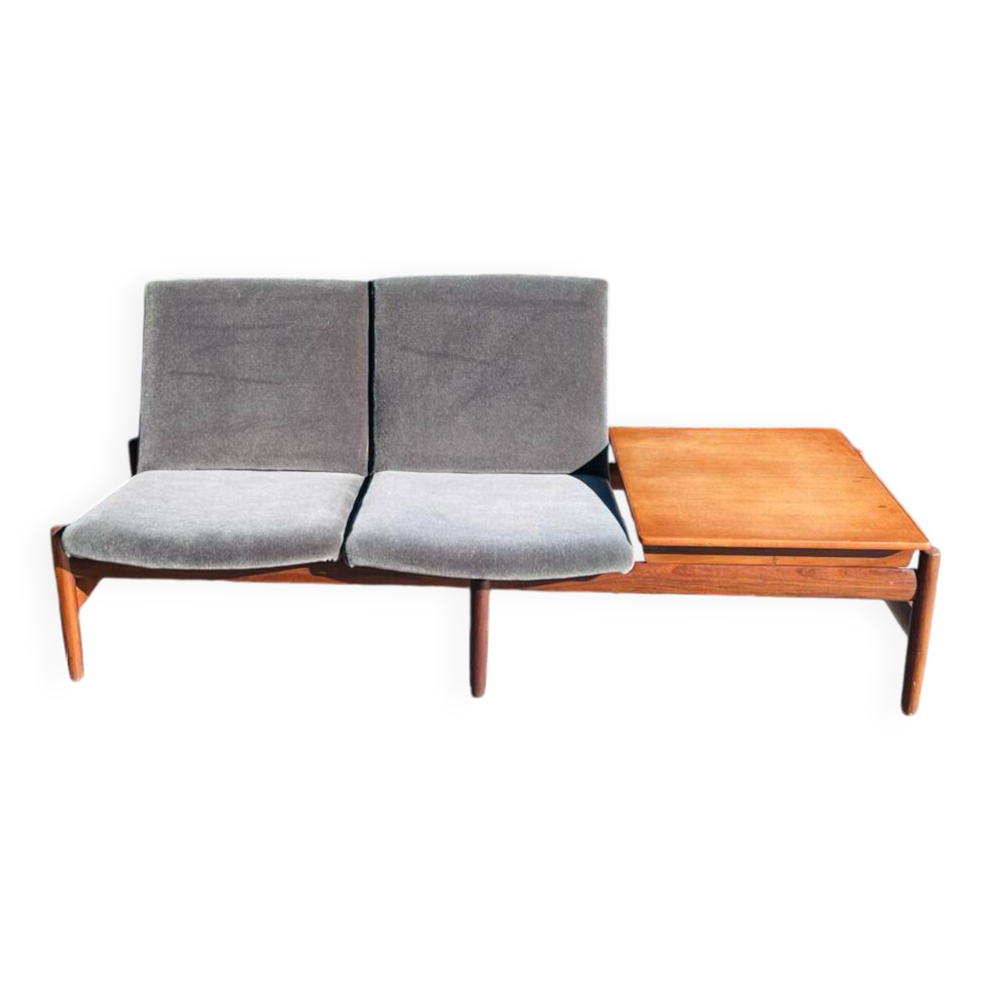 Saga modular Scandinavian lounge bench for Karl Sorlie & Sonner 1958