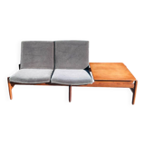 Saga modular Scandinavian lounge bench for Karl Sorlie & Sonner 1958