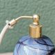 Set of 5 old glass perfume sprays