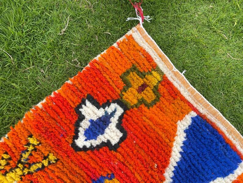 Handmade Moroccan rug 250cm x 100cm
