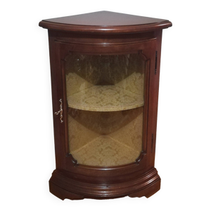 vitrine en acajou